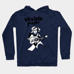 Ukulele Player (Female) by Pollux Hoodie